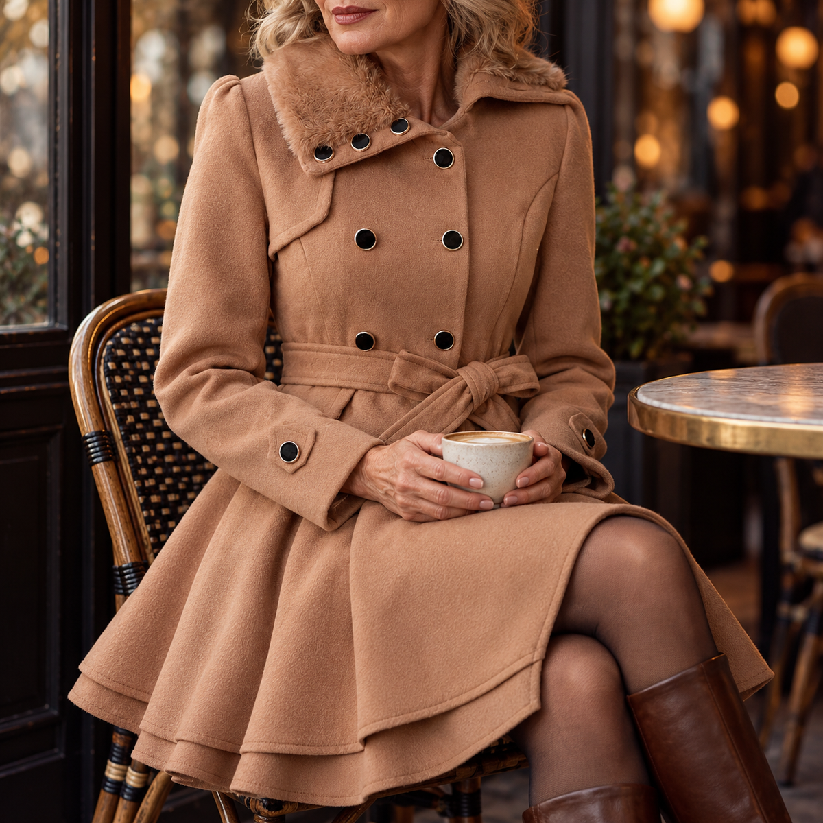 Bianca | Women's Mid-Length Coat