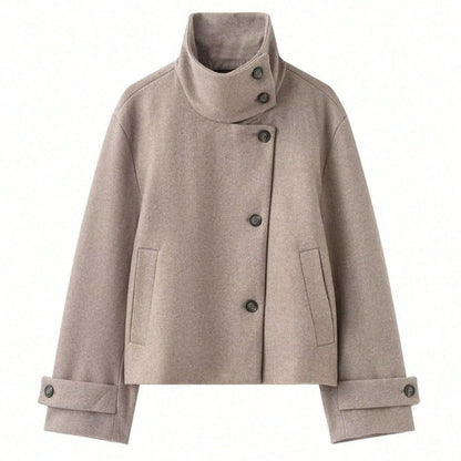Lucia | Women's Stand Collar Short Jacket