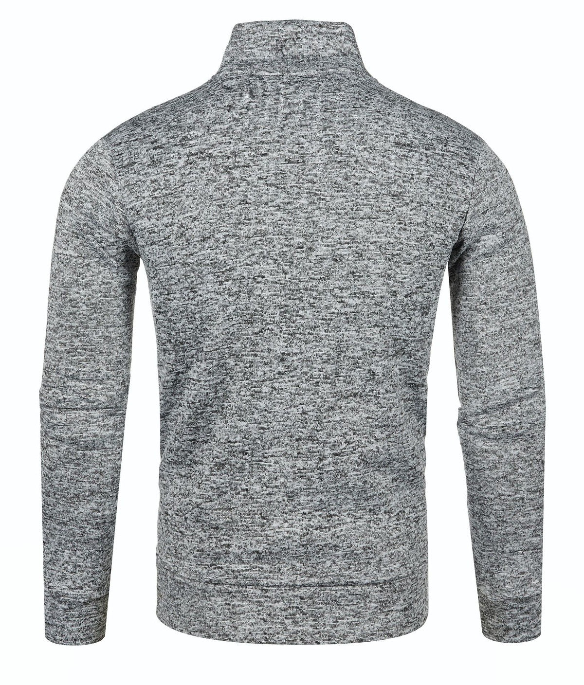 Matteo | Men's Stand Collar Zip Knit Jacket