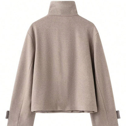 Lucia | Women's Stand Collar Short Jacket