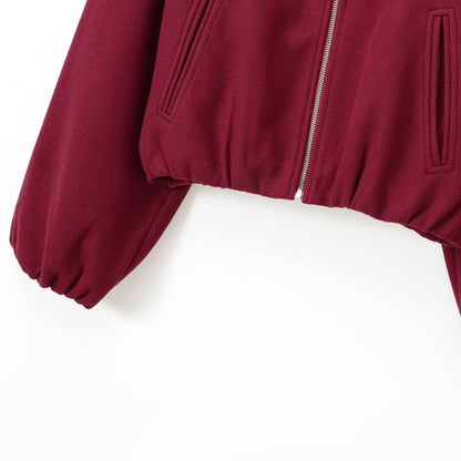 Valentina | Women's Cropped Zip-Up Jacket