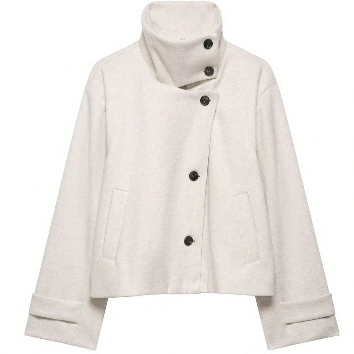 Lucia | Women's Stand Collar Short Jacket