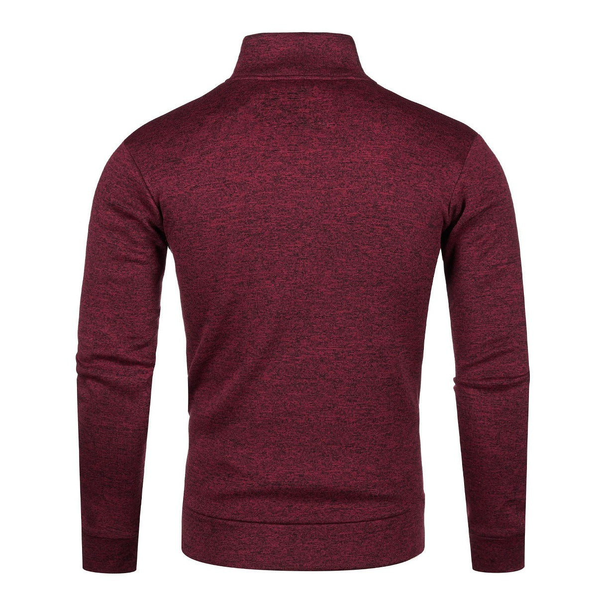 Matteo | Men's Stand Collar Zip Knit Jacket