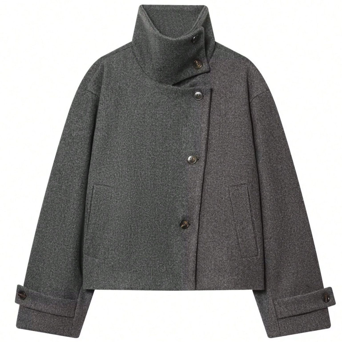 Lucia | Women's Stand Collar Short Jacket