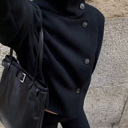 Lucia | Women's Stand Collar Short Jacket