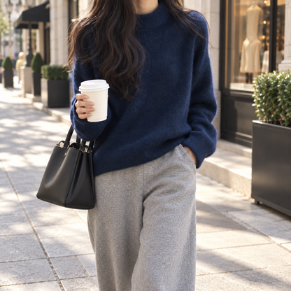 Bianca | Women's Oversized Turtleneck Sweater