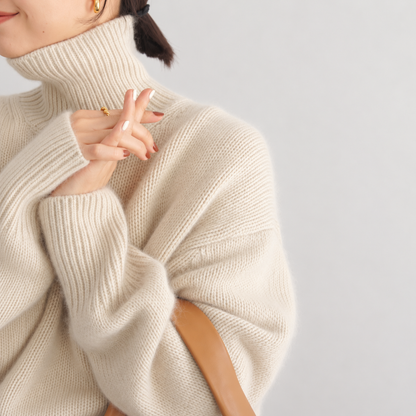 Bianca | Women's Oversized Turtleneck Sweater