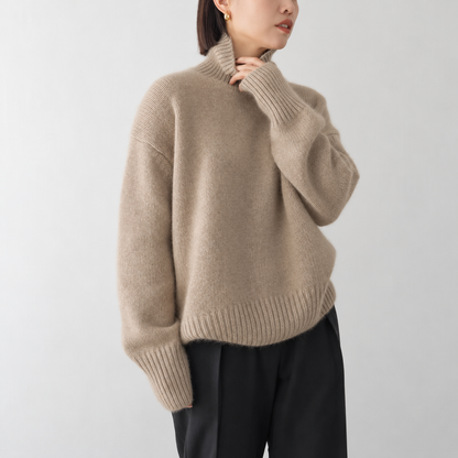 Bianca | Women's Oversized Turtleneck Sweater