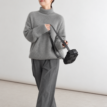 Bianca | Women's Oversized Turtleneck Sweater