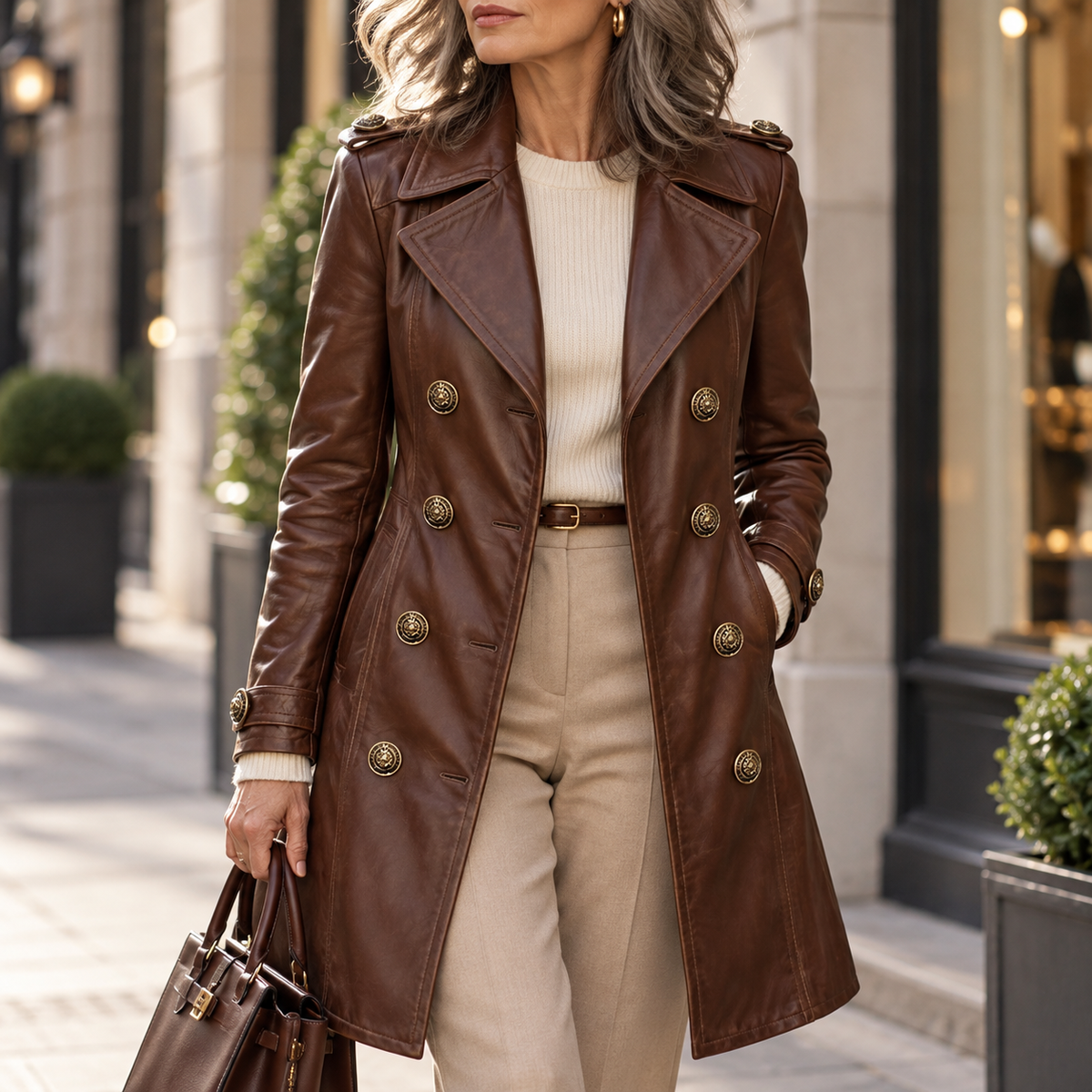 Marcella | Women's Belted Winter Coat