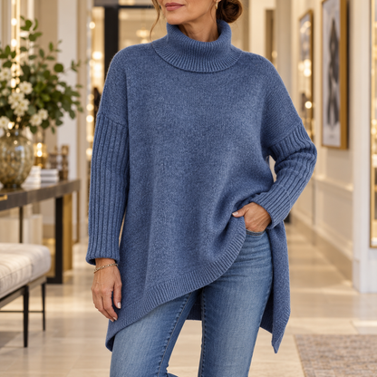 Amelie | Women's Soft Knit Turtleneck Sweater