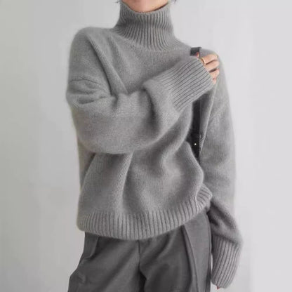 Bianca | Women's Oversized Turtleneck Sweater