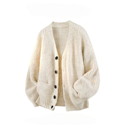 Canelli | Relaxed V-Neck Cardigan
