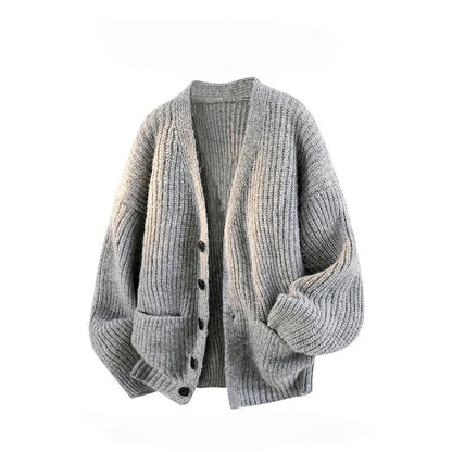 Canelli | Relaxed V-Neck Cardigan