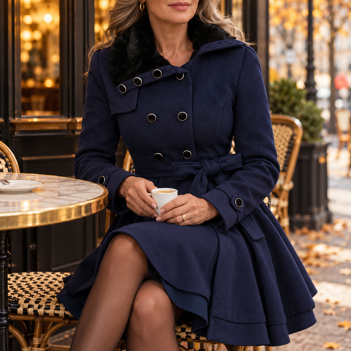 Bianca | Women's Mid-Length Coat