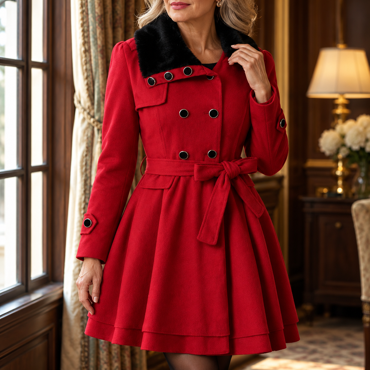 Bianca | Women's Mid-Length Coat
