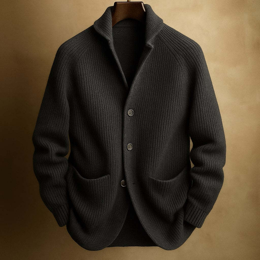 Richmond | Tailored Button-Front Knit Cardigan