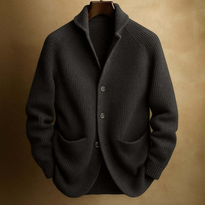 Richmond | Tailored Button-Front Knit Cardigan