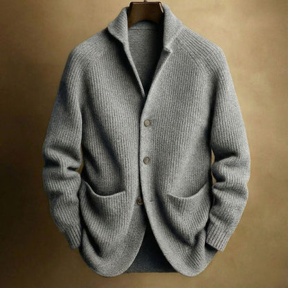 Richmond | Tailored Button-Front Knit Cardigan