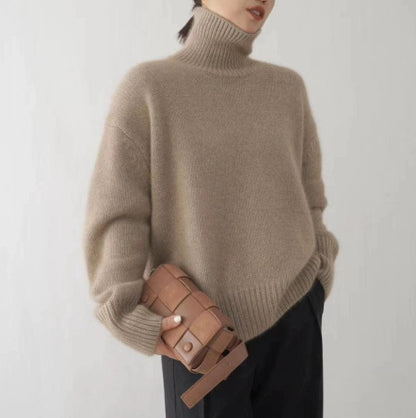 Bianca | Women's Oversized Turtleneck Sweater