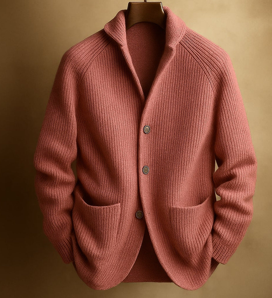 Richmond | Tailored Button-Front Knit Cardigan