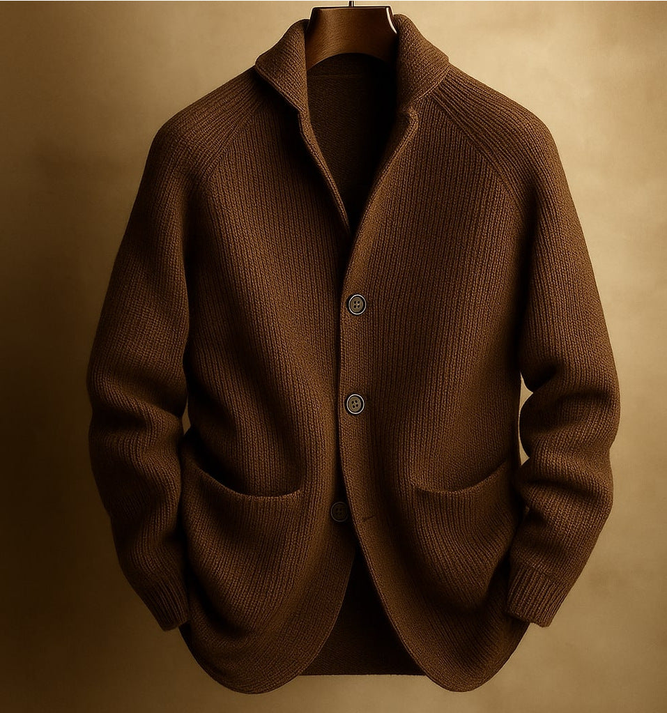 Richmond | Tailored Button-Front Knit Cardigan