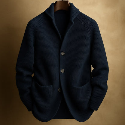 Richmond | Tailored Button-Front Knit Cardigan