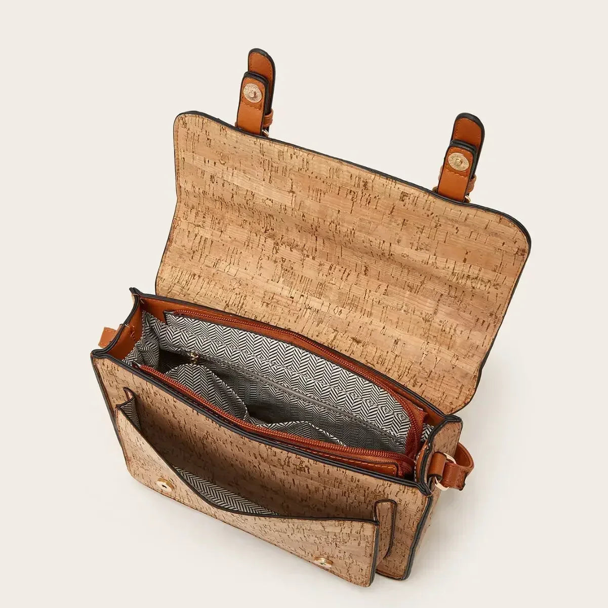 Natalia  Mosaic Cork Crossbody