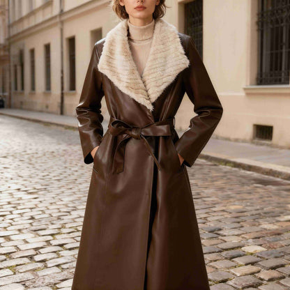 Rosetti Fur Collar Coat