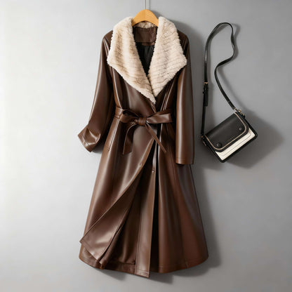 Rosetti Fur Collar Coat