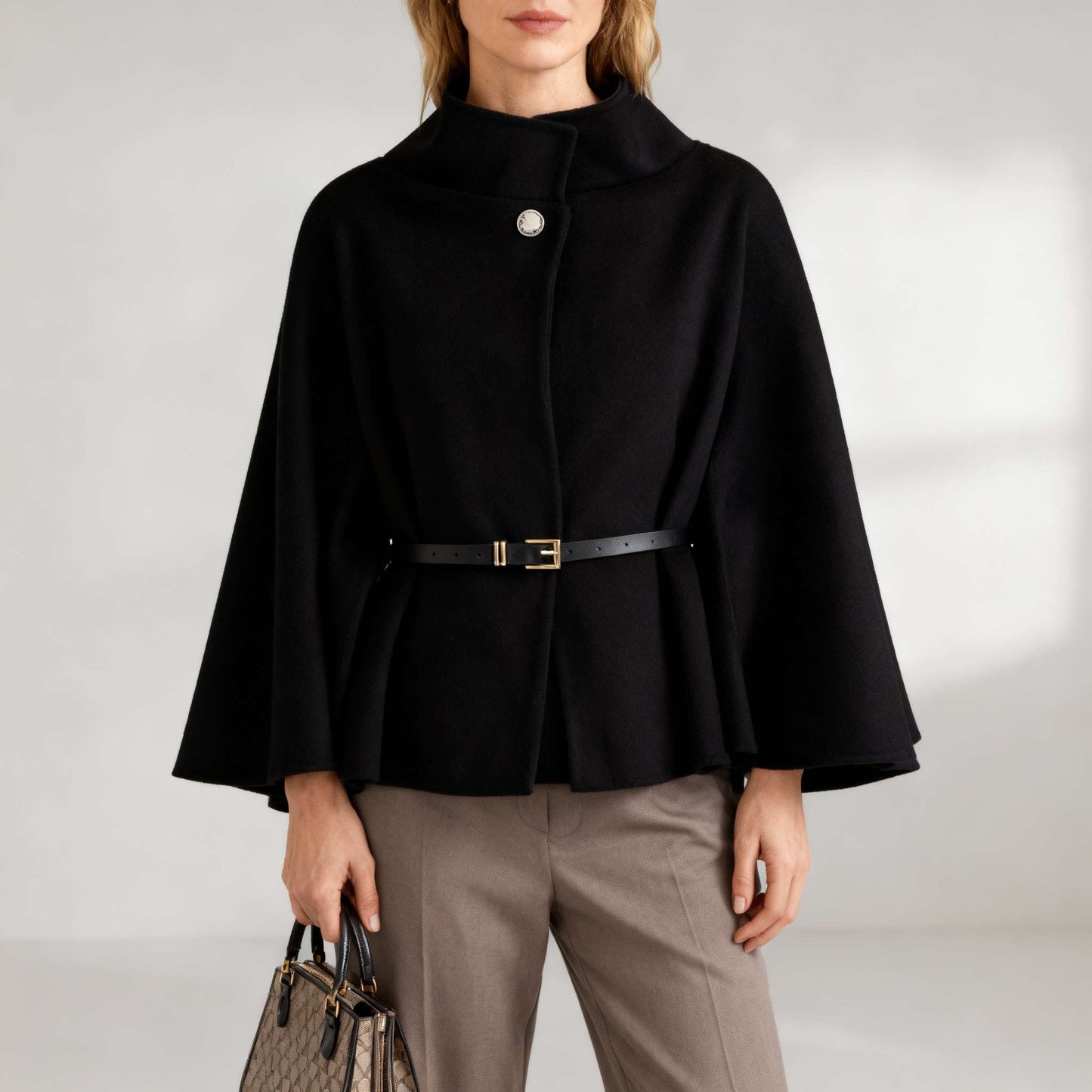 Lena Poncho Coat