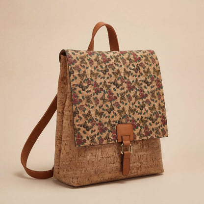 Natalia  Mosaic Cork Backpack
