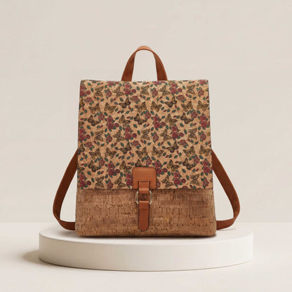 Natalia  Mosaic Cork Backpack