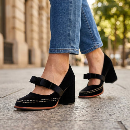 Valentina Velvet Loafers