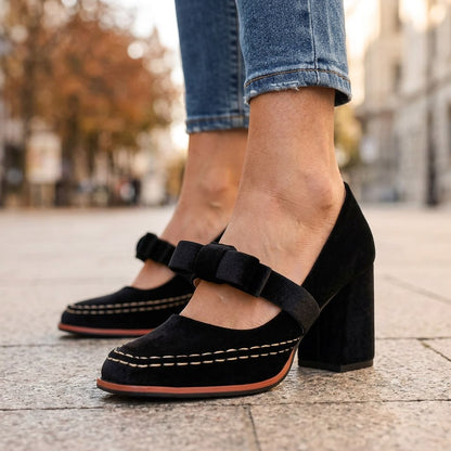 Valentina Velvet Loafers