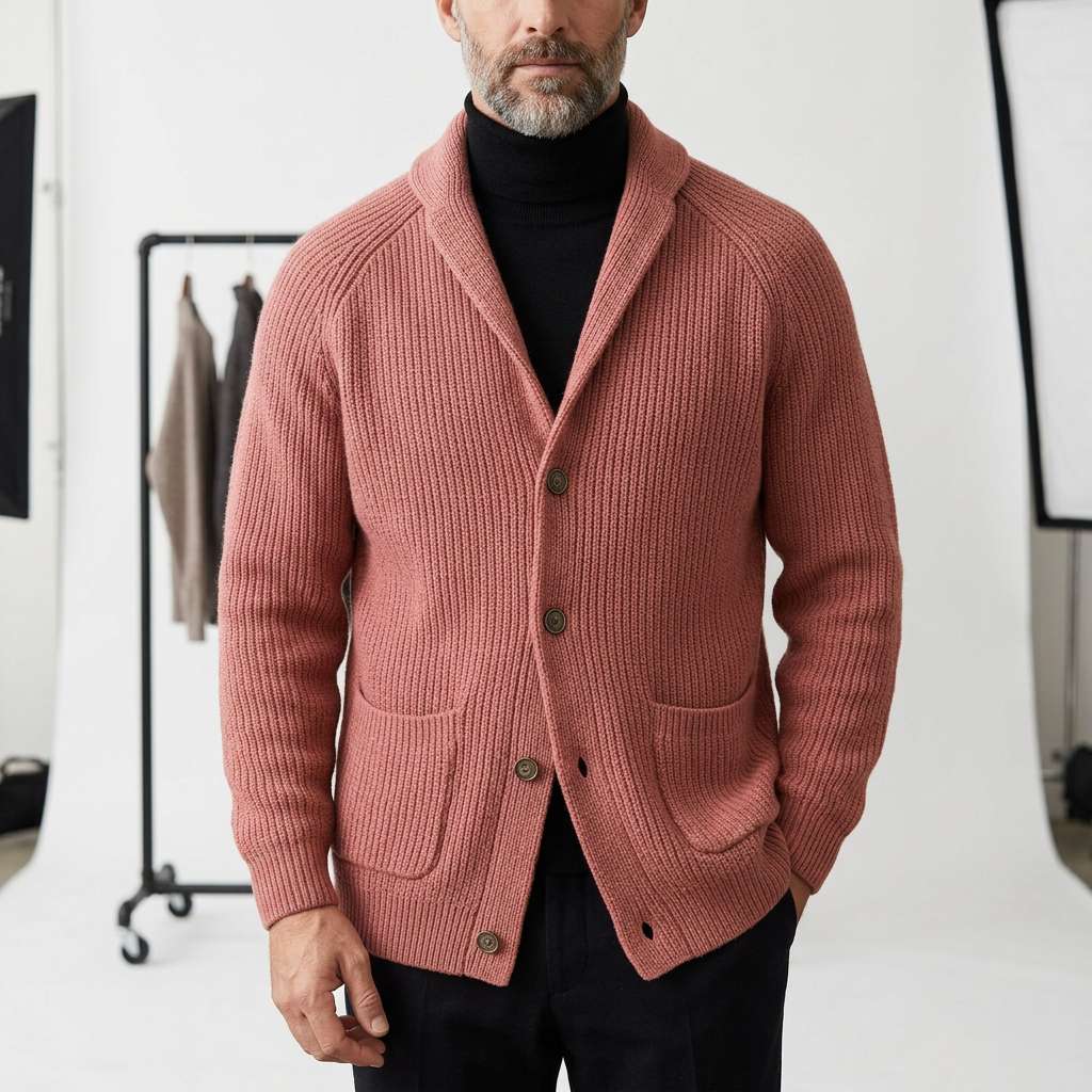 Richmond | Tailored Button-Front Knit Cardigan