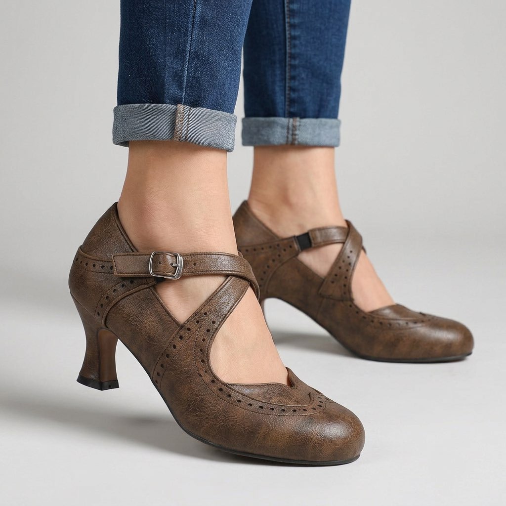 Victoria ComfortWalk Heels
