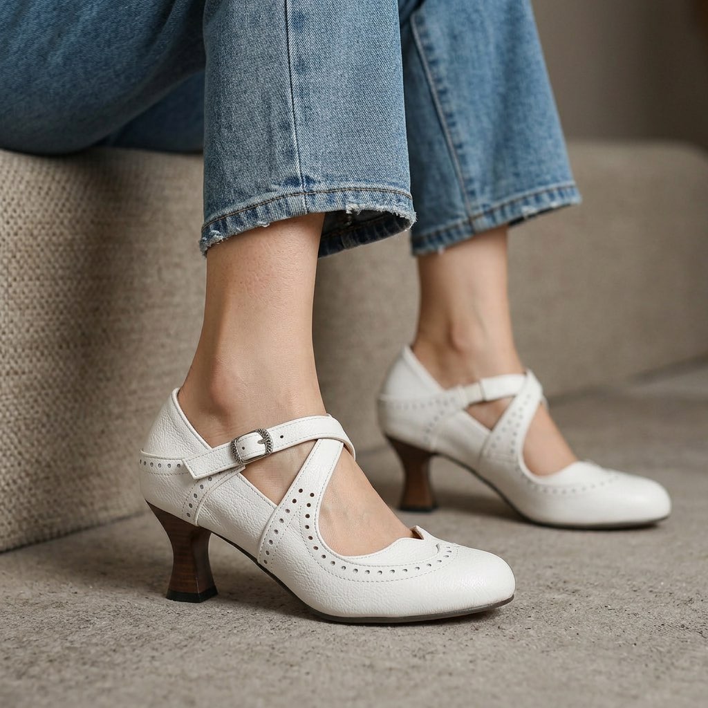 Victoria ComfortWalk Heels