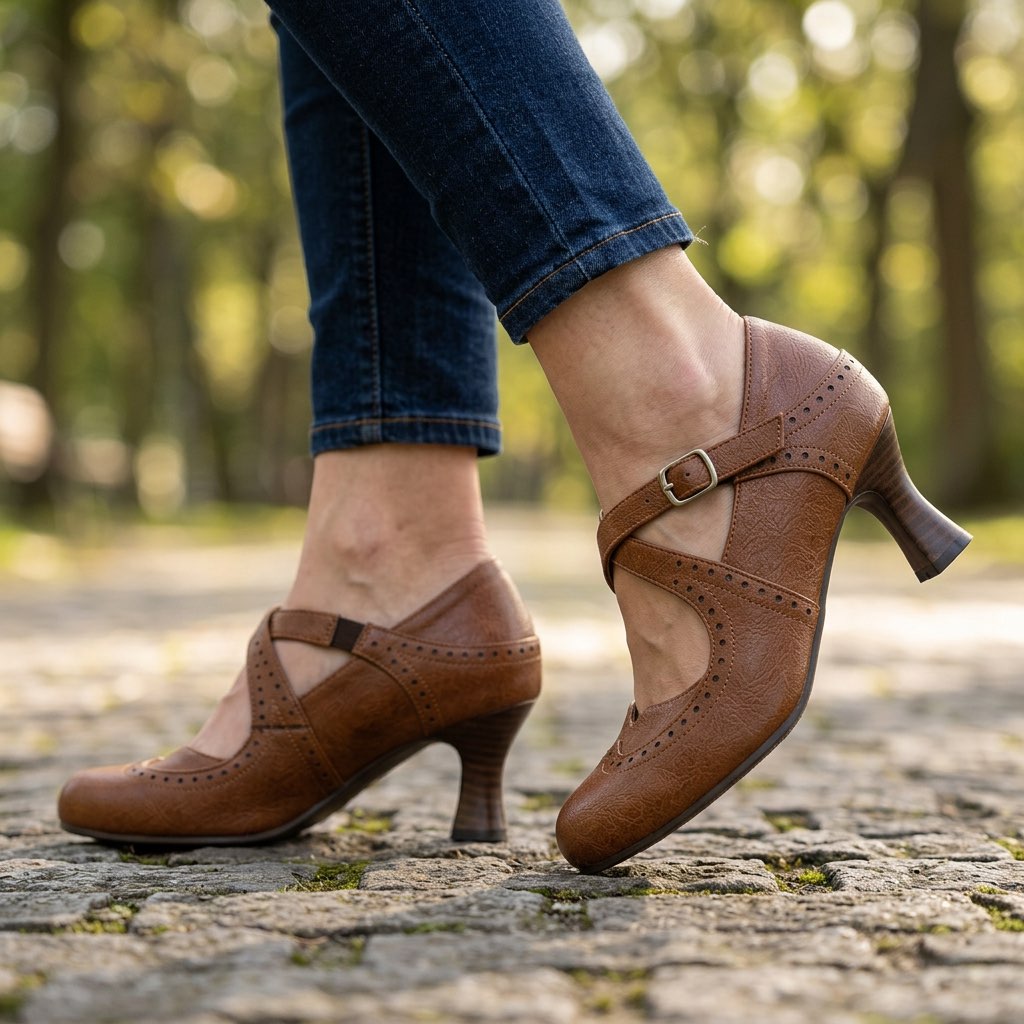 Victoria ComfortWalk Heels