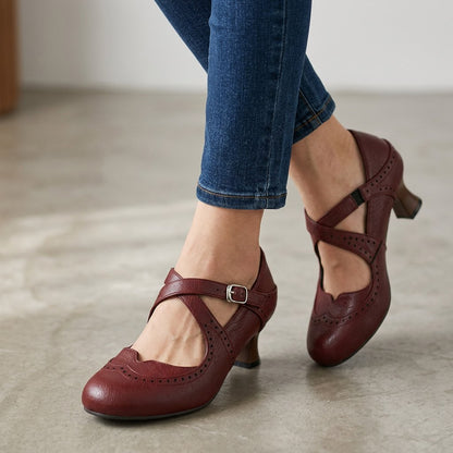 Victoria ComfortWalk Heels