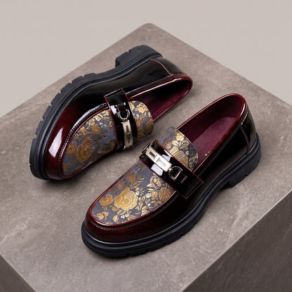 Fulford Leather Buckle Loafers