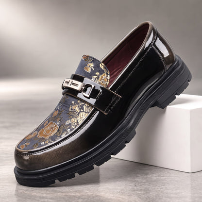 Fulford Leather Buckle Loafers