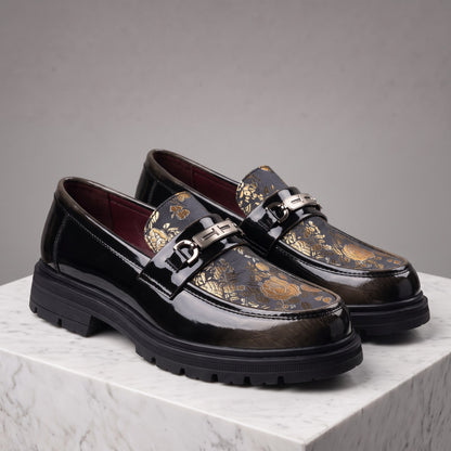 Fulford Leather Buckle Loafers