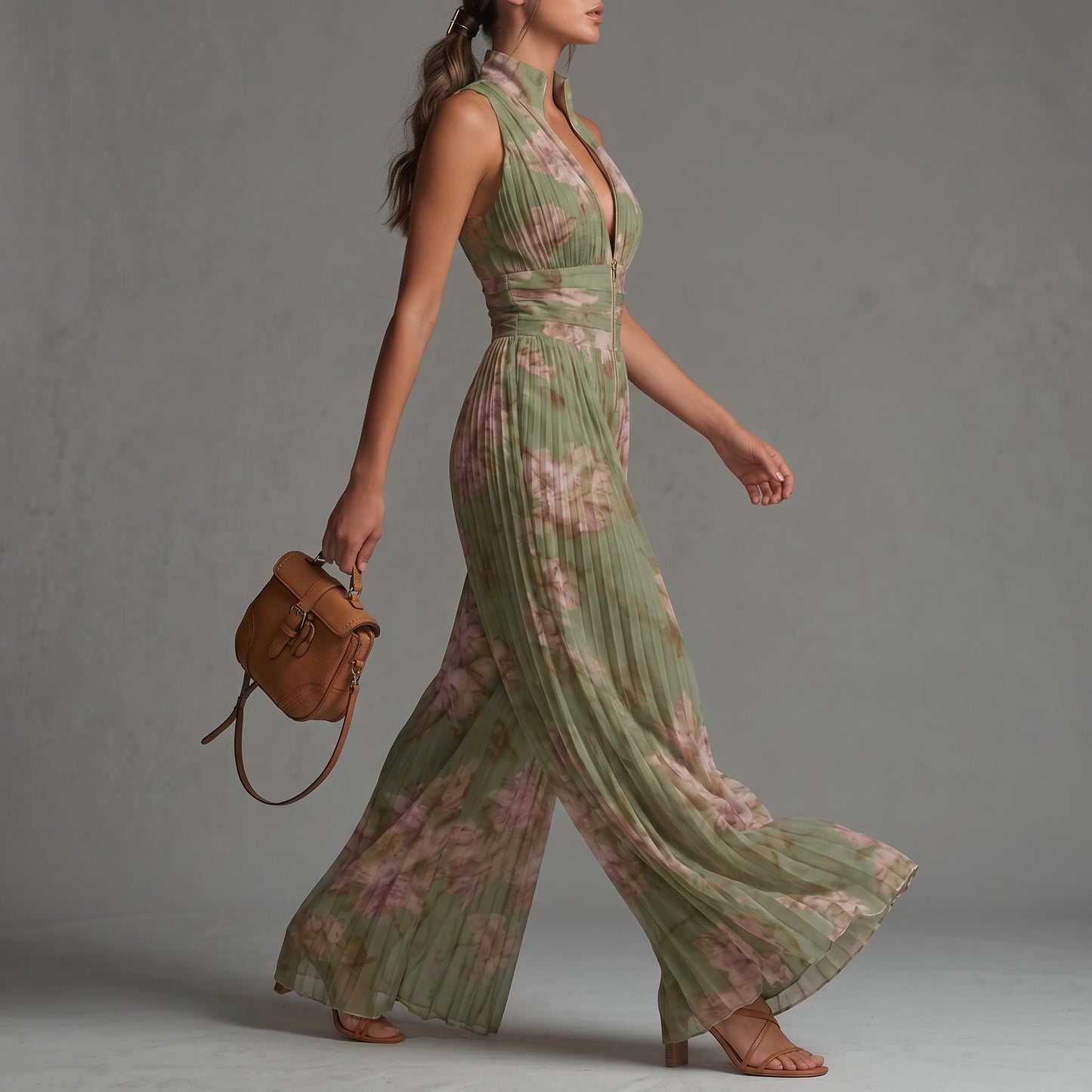 Capri Wide-Leg Jumpsuit