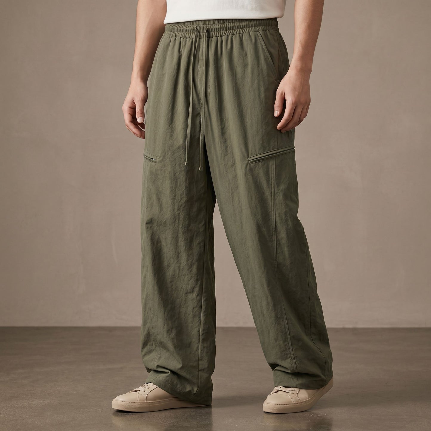 Bruno Drawstring Cargo Pants